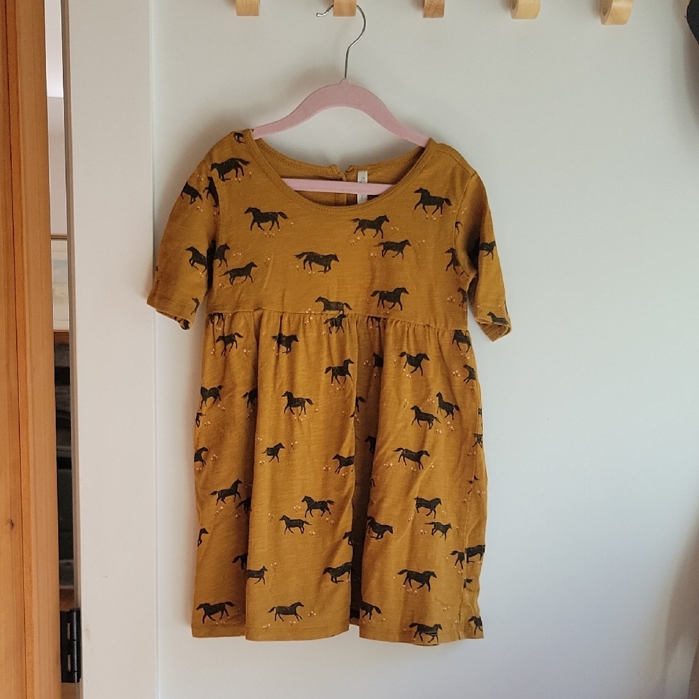 Rylee & Cru Dress 4/5 Years Horses